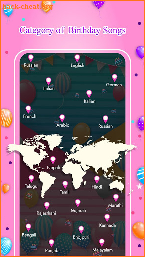 Birthday Video Maker App : Birthday Song With Name screenshot