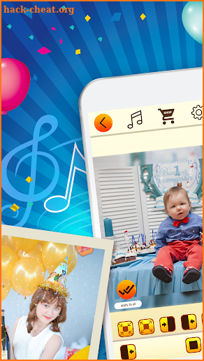 Birthday Video Maker With Song screenshot