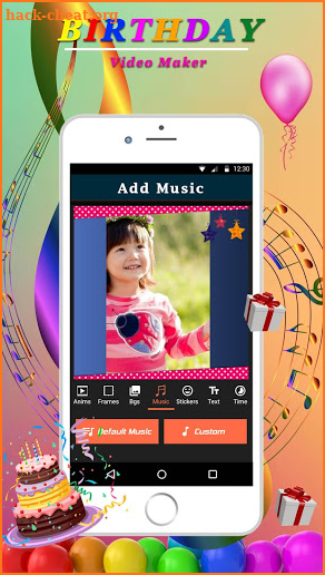 Birthday Video Maker With Song And Name And Photo screenshot