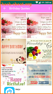 Birthday Wishes Images screenshot