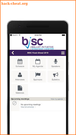 BISC Road Ahead 2019 screenshot