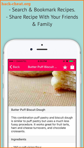 Biscuit Recipes - Offline Easy Biscuit Recipe screenshot