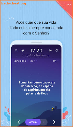 BitBíblia (tela de bloqueio) screenshot