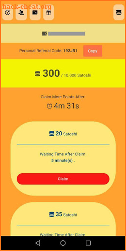 BitClaimus - Get free Satoshis screenshot