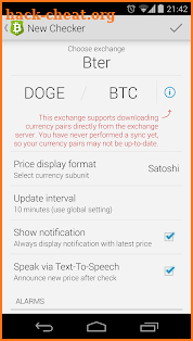 Bitcoin Checker screenshot