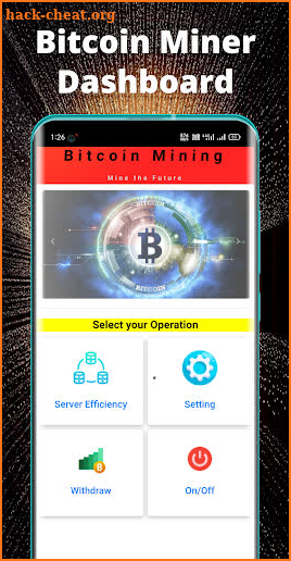 Bitcoin Cloud Miner Pro screenshot