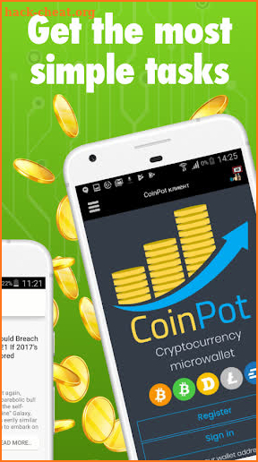 Bitcoin Coinpot - Get Rich With The Help Of BTC! screenshot