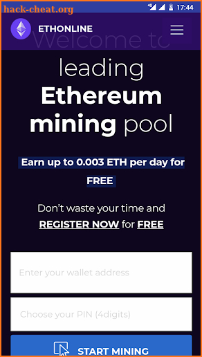 Bitcoin Ethereum Mining - Best BTC Earning screenshot