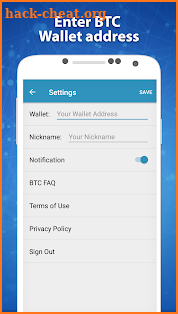 Bitcoin Miner Android screenshot