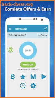 Bitcoin Miner Android screenshot