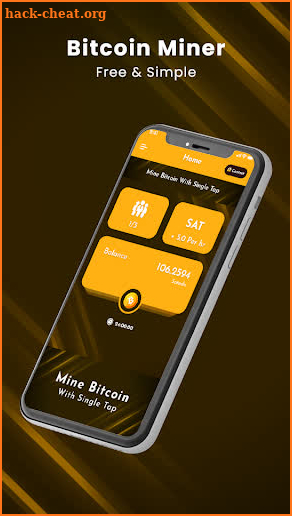 Bitcoin Miner - BTC Mining App screenshot