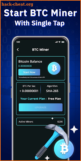 Bitcoin Mining - BTC Miner screenshot