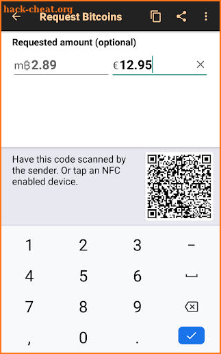 Bitcoin Wallet screenshot