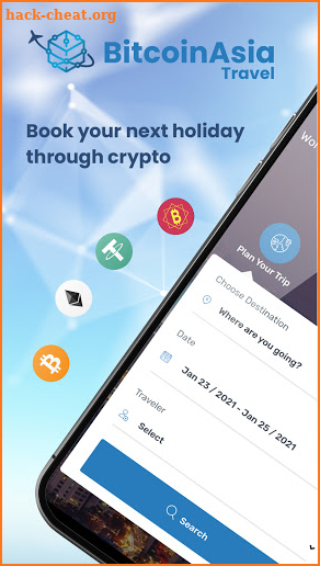 BitcoinAsia-Travel screenshot