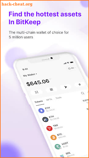 BitKeep: Crypto DeFi Wallet screenshot