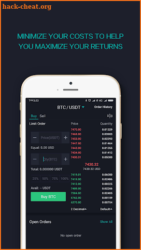 BitMart - Cryptocurrency Exchange screenshot