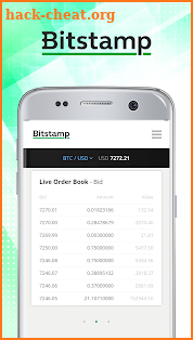 Bitstamp - Trading Platform / Buy and Sell Bitcoin screenshot