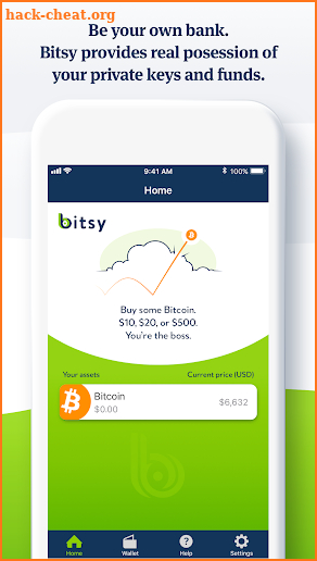 Bitsy Exchange - Bitcoin Exchange & Wallet Service screenshot