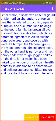 bitter melon screenshot