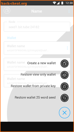 BitTube Wallet screenshot