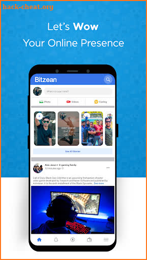 Bitzean screenshot