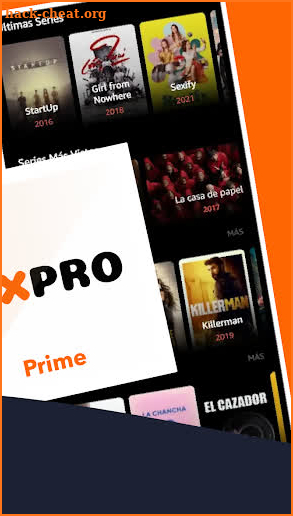 Bixpro prime peliculas series screenshot