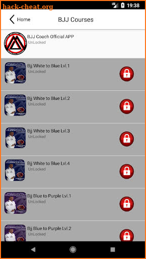 BJJ Coach CURRICULUM APP | Jiu screenshot