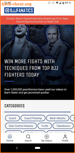 BJJ Fanatics screenshot