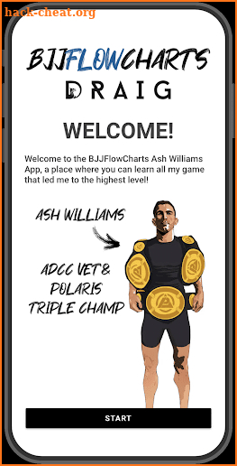 BJJFlowCharts Ash Williams screenshot