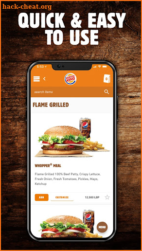 BK  Lebanon - Order Online screenshot