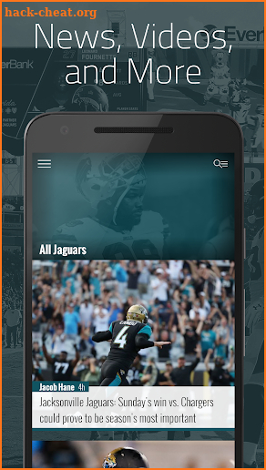 Black and Teal: News for Jacksonville Jaguars Fans screenshot