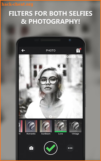 Black and White Camera screenshot