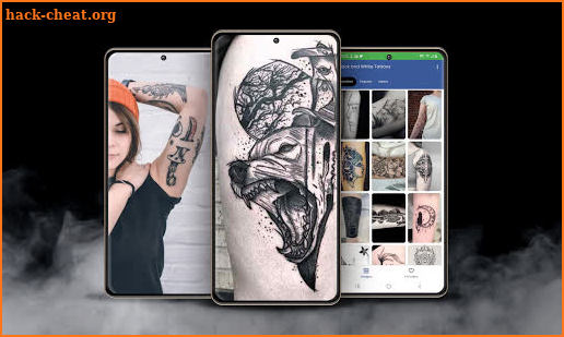 Black & White Tattoos Designs screenshot