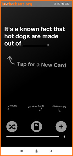 Black Cards: You Against Humanity Expansion! screenshot