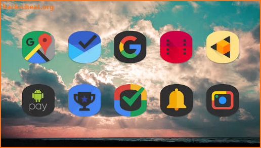 Black Cylinder Icon Pack screenshot