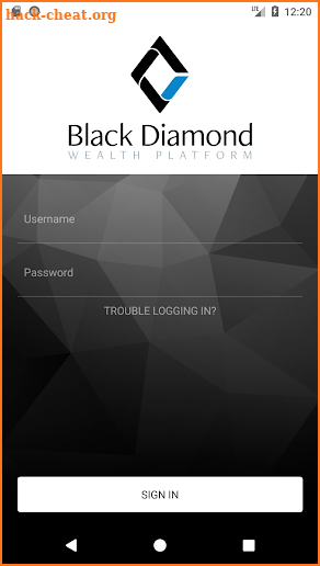 Black Diamond Wealth Platform screenshot