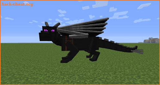 Black fire  Dragon Mod for MCPE screenshot