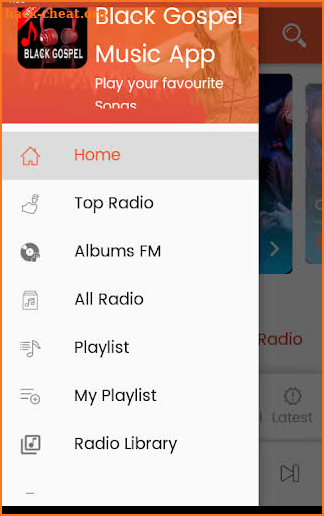 Black Gospel Music App screenshot