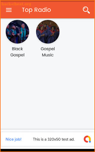 Black Gospel Music App screenshot