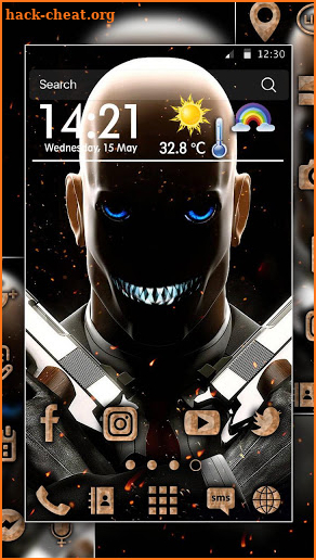 Black, Gun, Gentleman Themes & Wallpapers screenshot