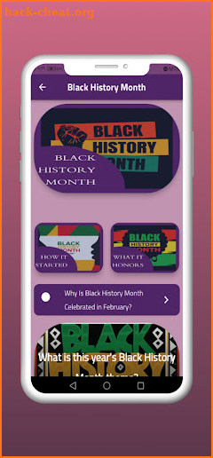 Black History Month - Event screenshot