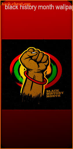 black history month wallpaper screenshot