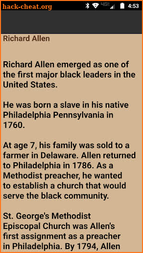 Black History People 2.6 screenshot