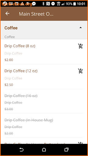 Black Ink Coffee screenshot