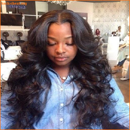 Black Lady Sew In Hairstyles screenshot