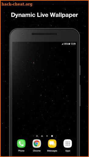 Black Live Wallpaper PRO screenshot