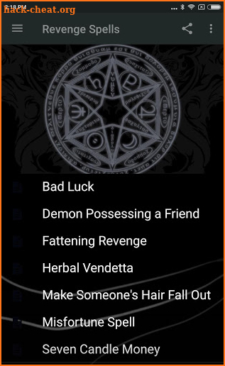 BLACK MAGIC: REVENGE SPELLS screenshot