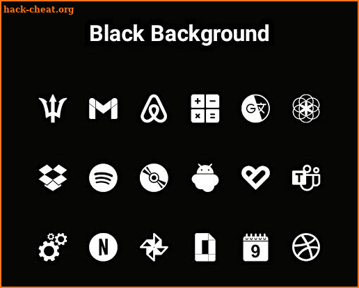 Black n White - Icon Pack screenshot