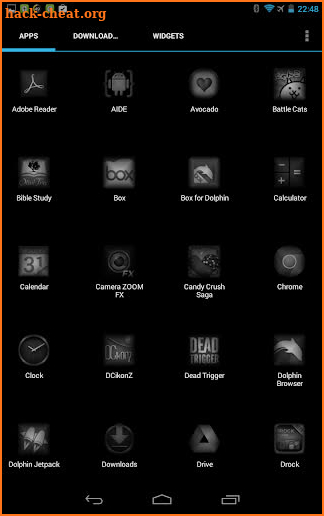 black nova apex theme screenshot