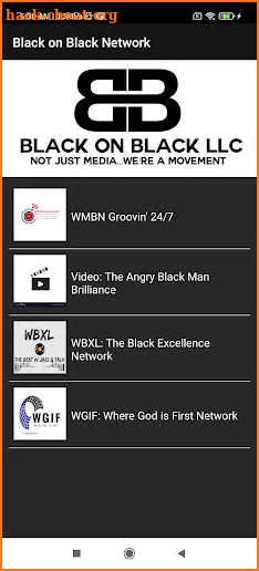 Black on Black Network screenshot